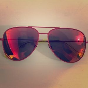 Yves Sant laurent surf red sunglasses